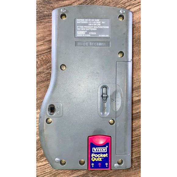 Vintage 1995 VTech Talking Pocket Quiz 1000 Trivia Item # 972196-VII 80-14900 Te - Picture 3 of 5